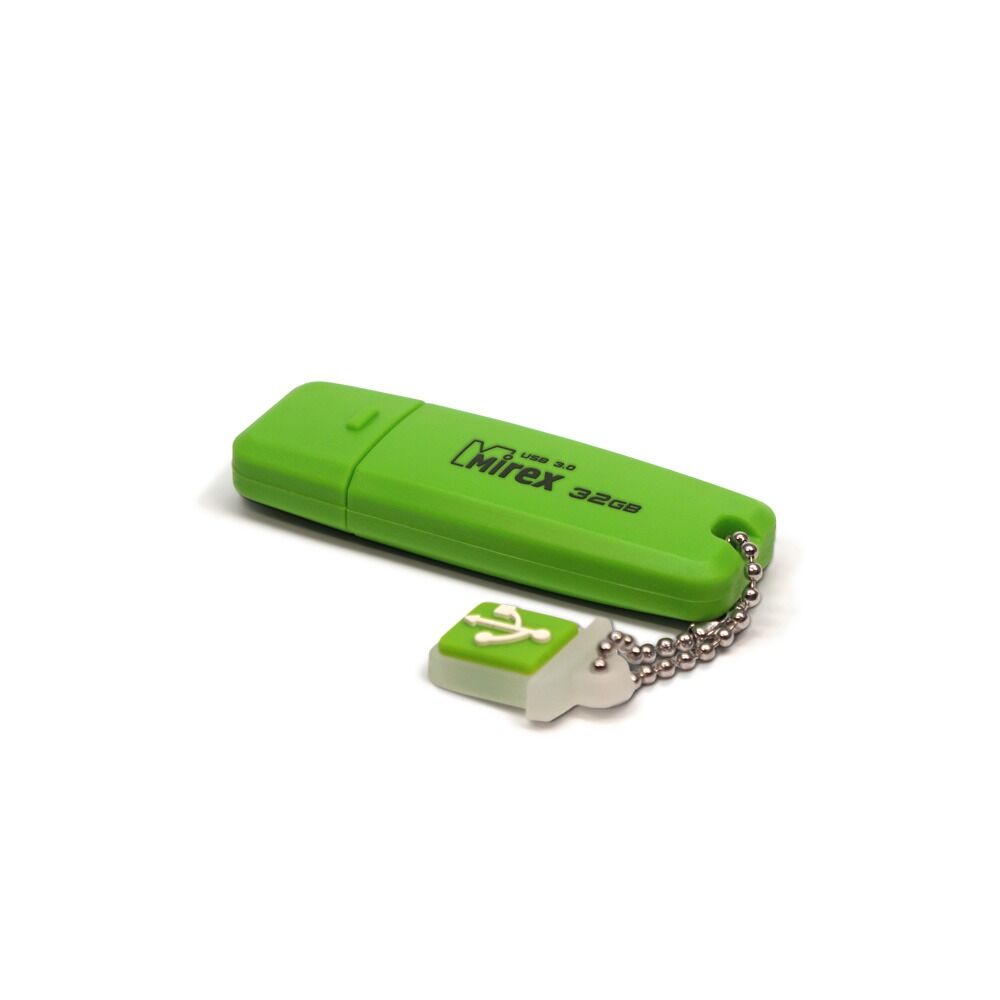 USB 3.0 Flash накопитель 32GB Mirex Chromatic Green, зелёный 1