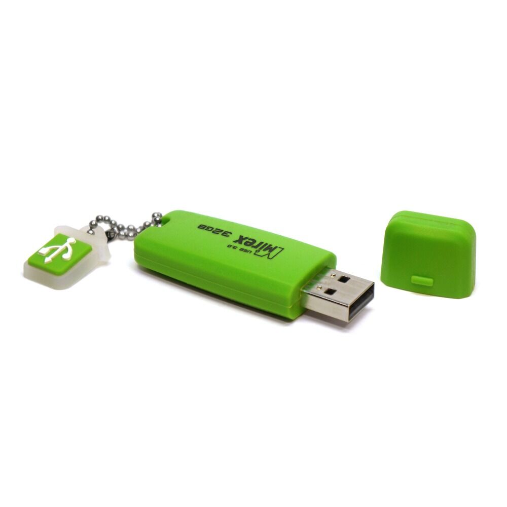 USB 3.0 Flash накопитель 32GB Mirex Chromatic Green, зелёный 2