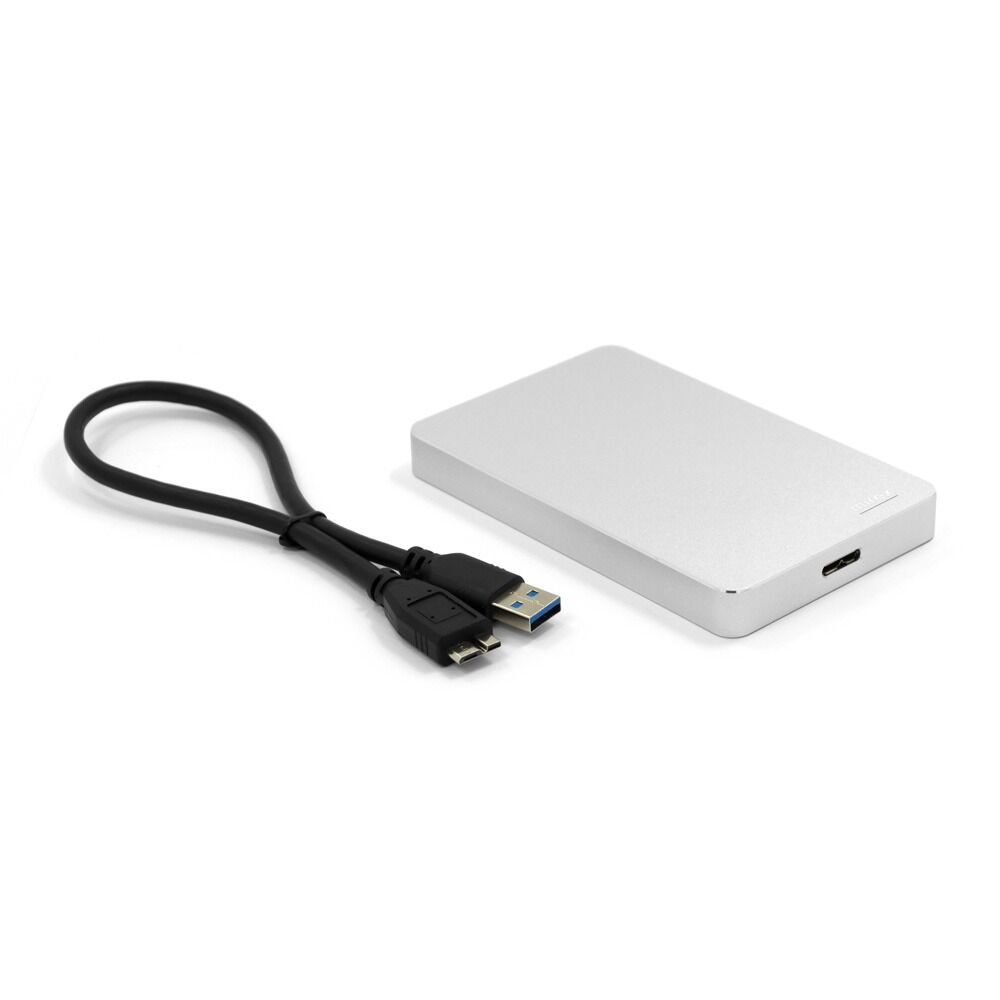 Внешний HDD Mirex OCEAN CHROME 1TB 2.5'' USB 3.0 (серебристый корпус) 6