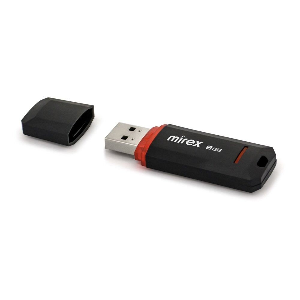 USB 2.0 Flash накопитель 8GB Mirex Knight, чёрный