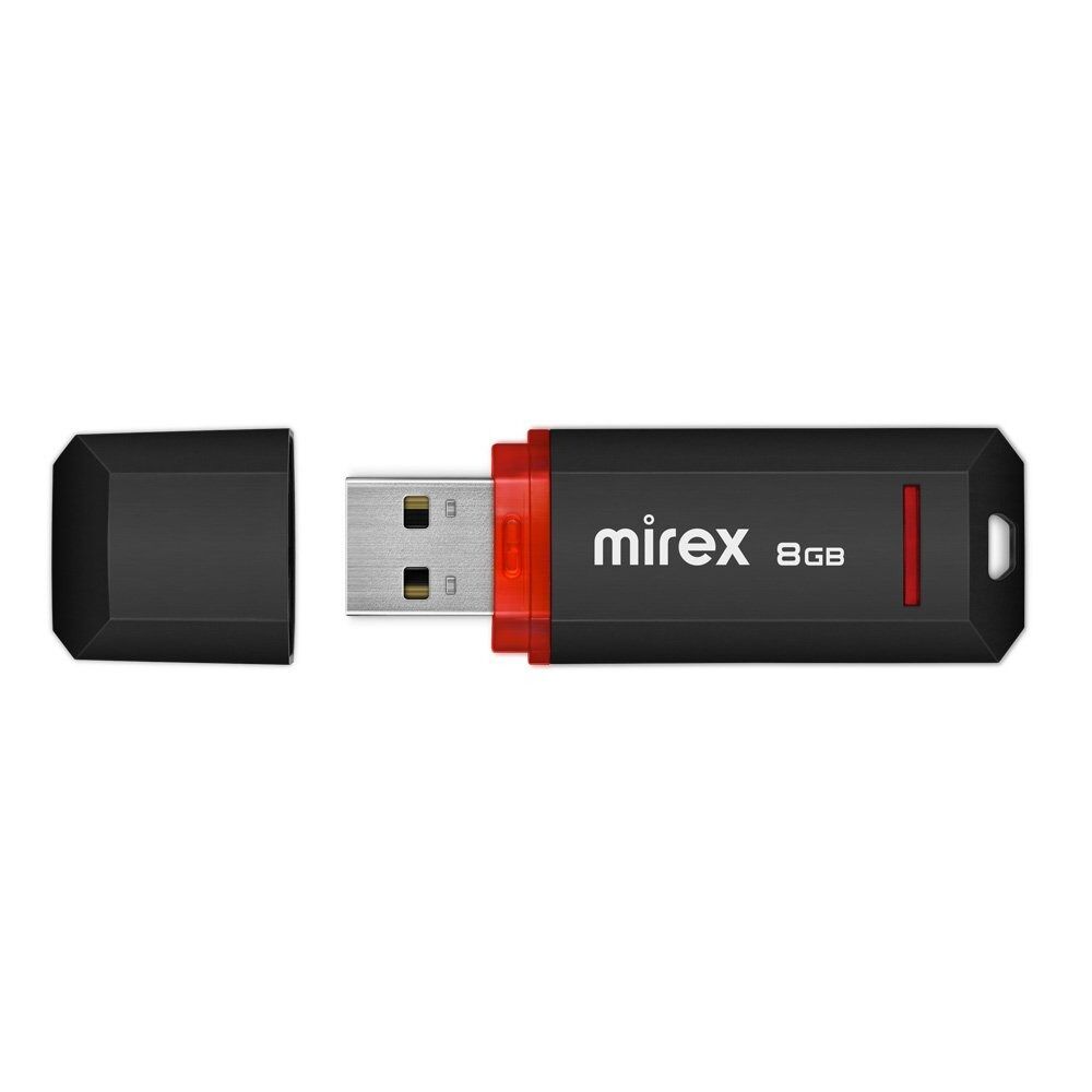 USB 2.0 Flash накопитель 8GB Mirex Knight, чёрный 2