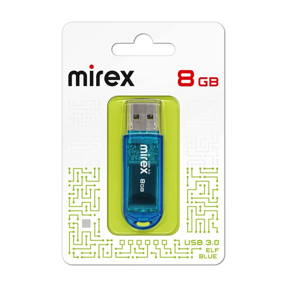 USB 3.0 Flash накопитель 16GB Mirex Elf, синий 5