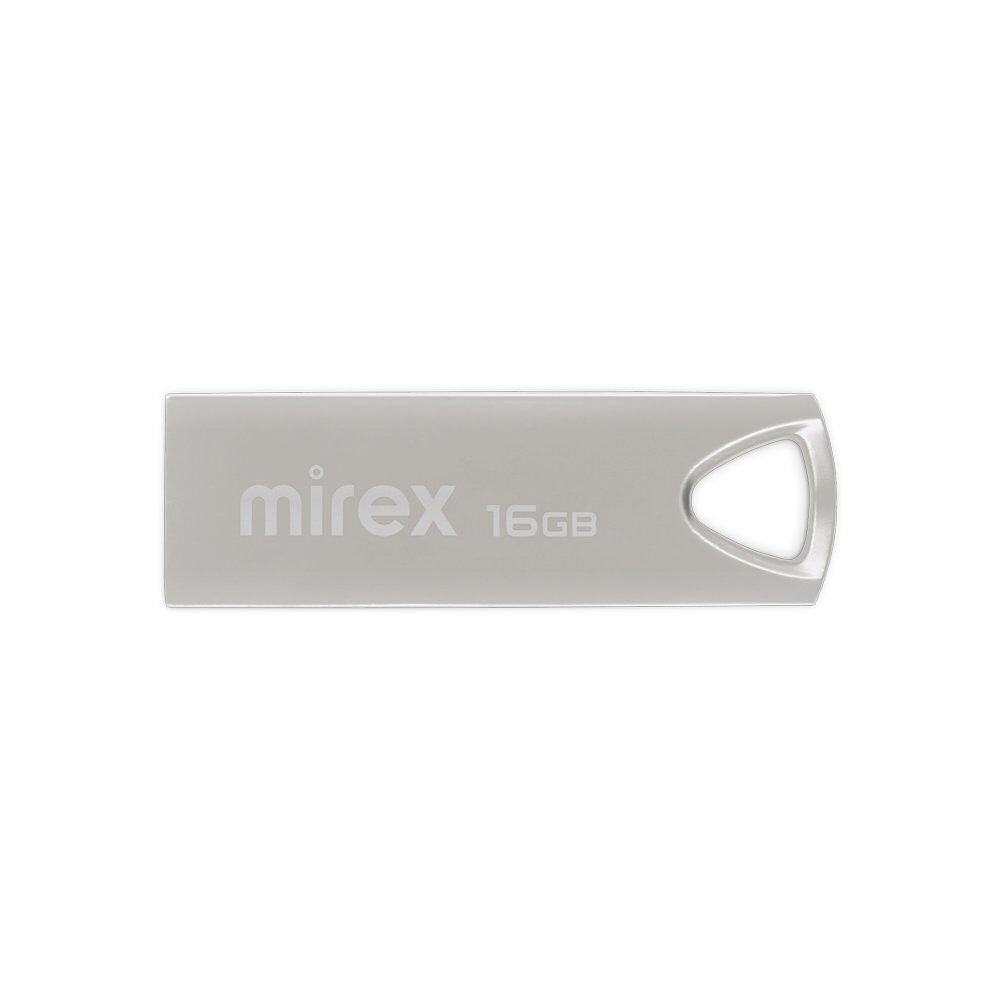 USB 2.0 Flash накопитель 16GB Mirex Intro, серебряный 2