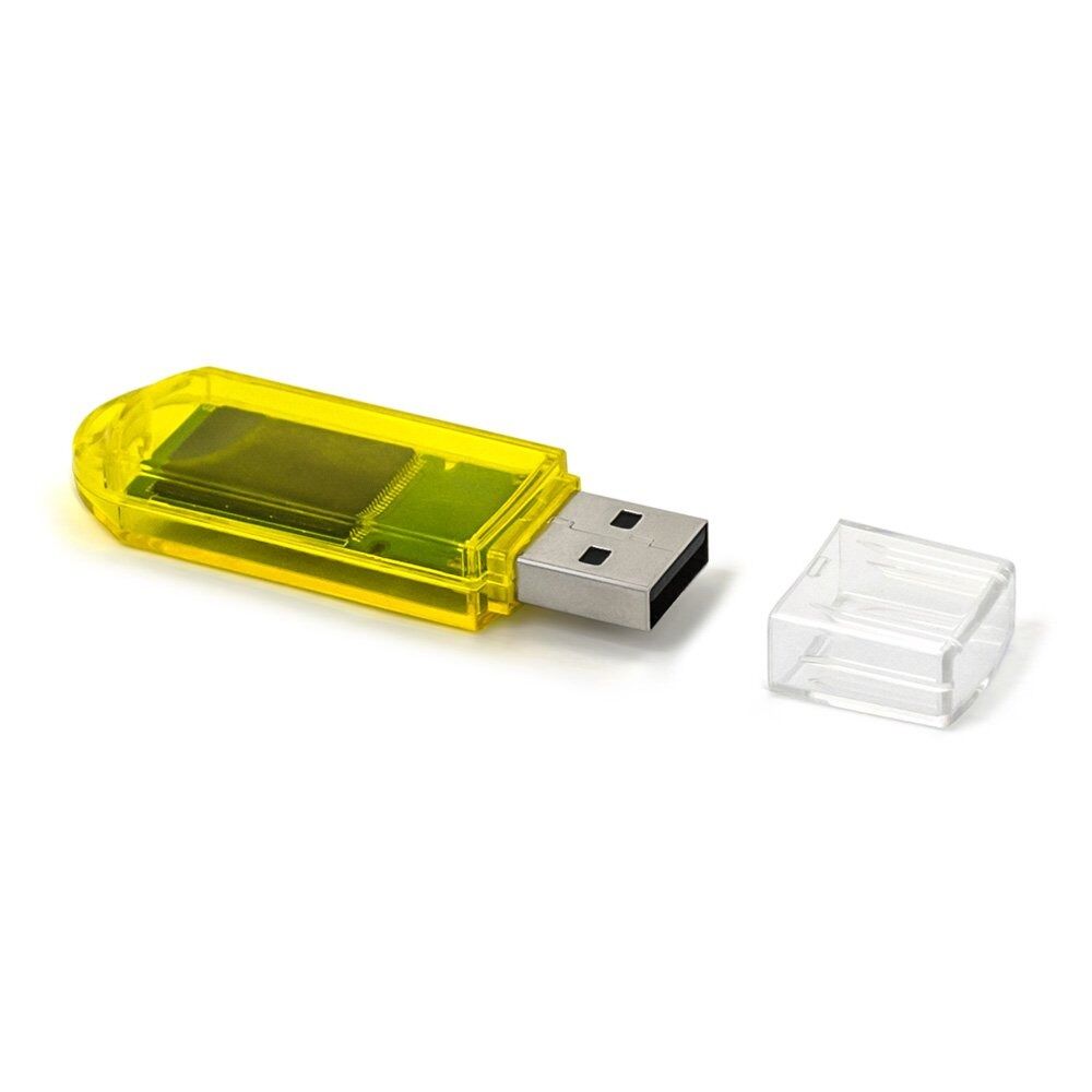 USB 2.0 Flash накопитель 16GB Mirex Elf, жёлтый 3