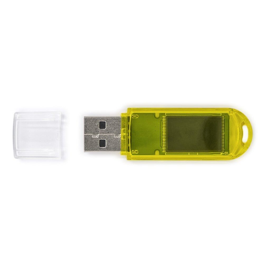 USB 2.0 Flash накопитель 16GB Mirex Elf, жёлтый 4