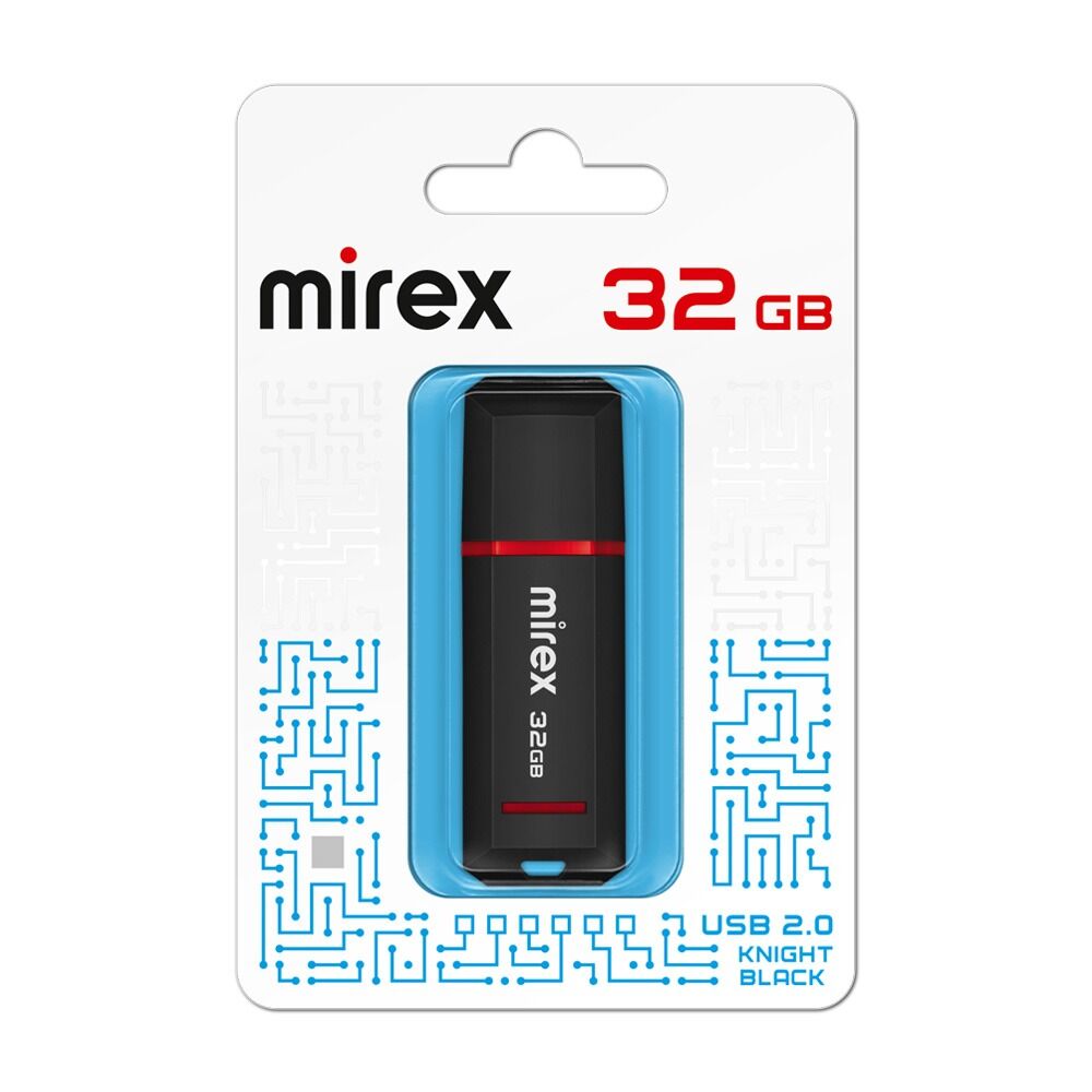 USB 2.0 Flash накопитель 32GB Mirex Knight, чёрный 5
