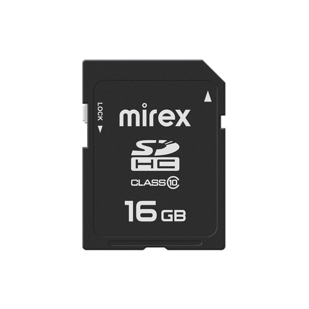 Карта памяти SDHC 16GB Mirex (class 10) 1