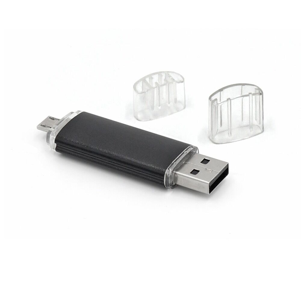 USB 2.0 Flash накопитель 16GB Mirex Smart Black OTG 2