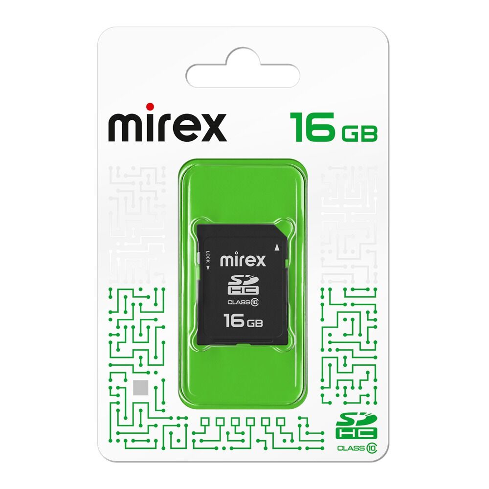 Карта памяти SDHC 16GB Mirex (class 10) 3
