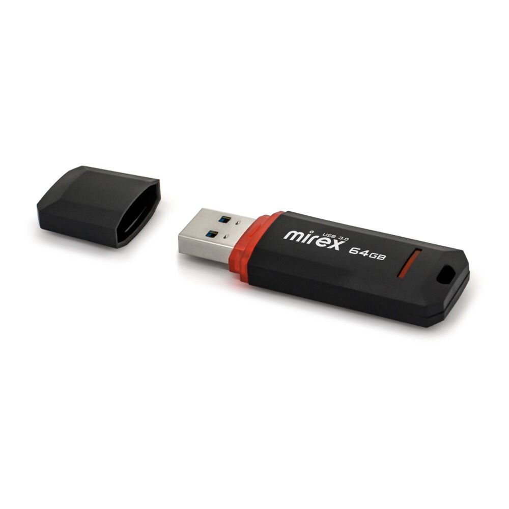 USB 3.0 Flash накопитель 64GB Mirex Knight, чёрный 2