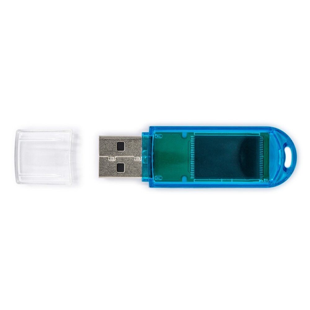 USB 2.0 Flash накопитель 16GB Mirex Elf, синий 3