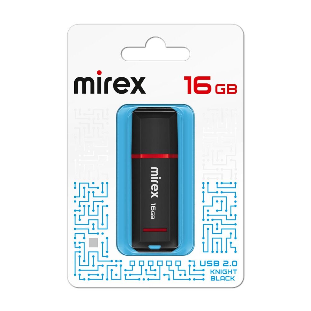 USB 2.0 Flash накопитель 16GB Mirex Knight, чёрный 5