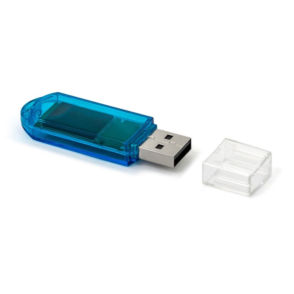 USB 2.0 Flash накопитель 8GB Mirex Elf, синий 3