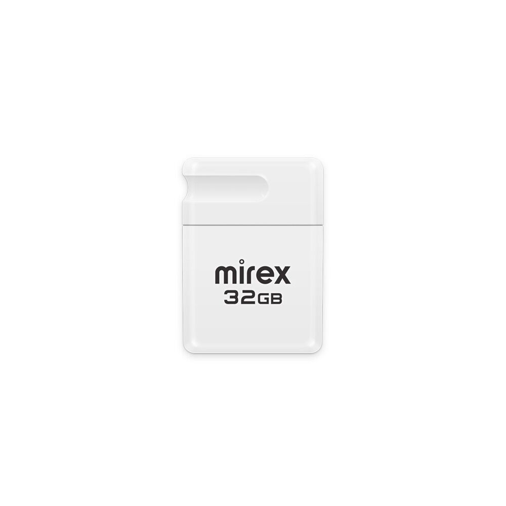 USB 2.0 Flash накопитель 32GB Mirex Minca, белый 3