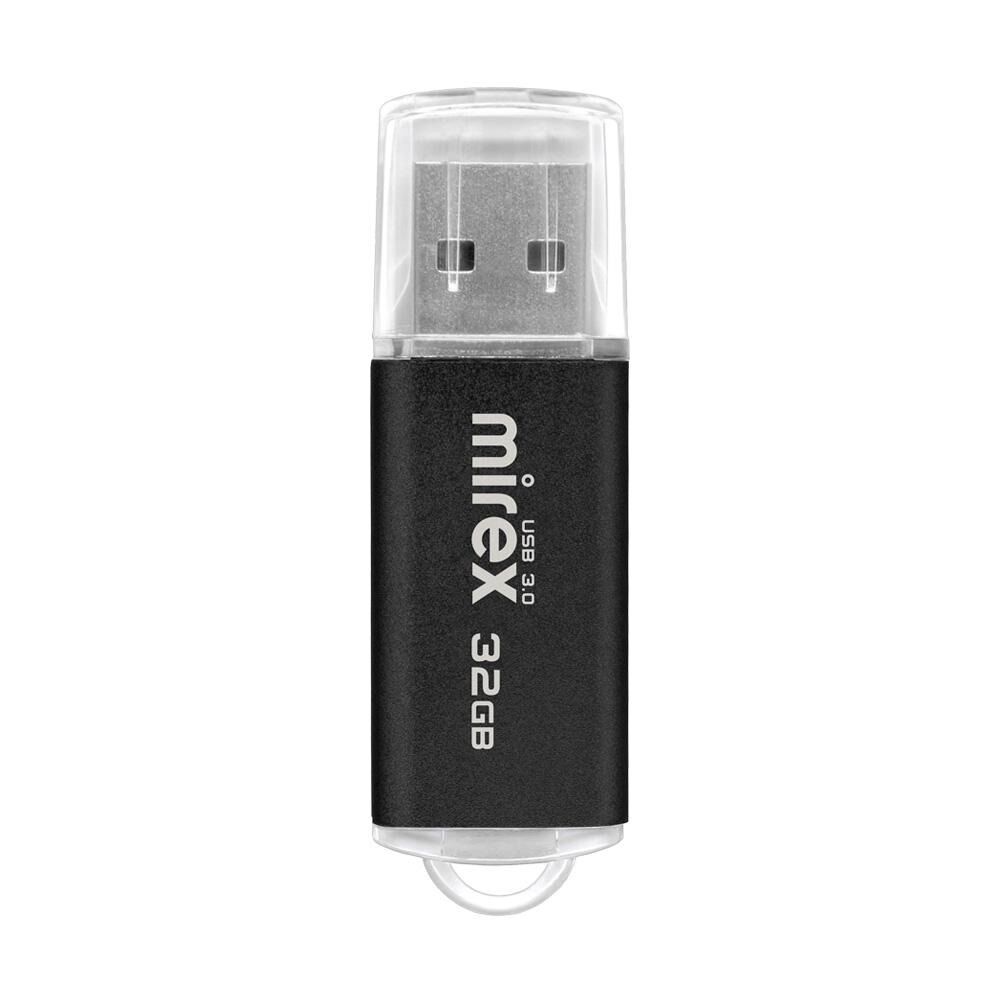 USB 3.0 Flash накопитель 32GB Mirex Unit, чёрный 1