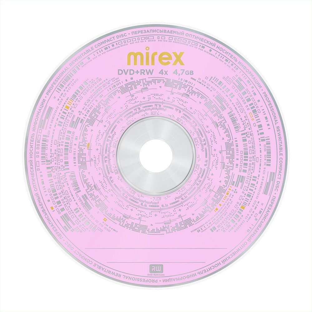 Диск DVD+RW Mirex Brand 4X 4,7GB Slim case 1
