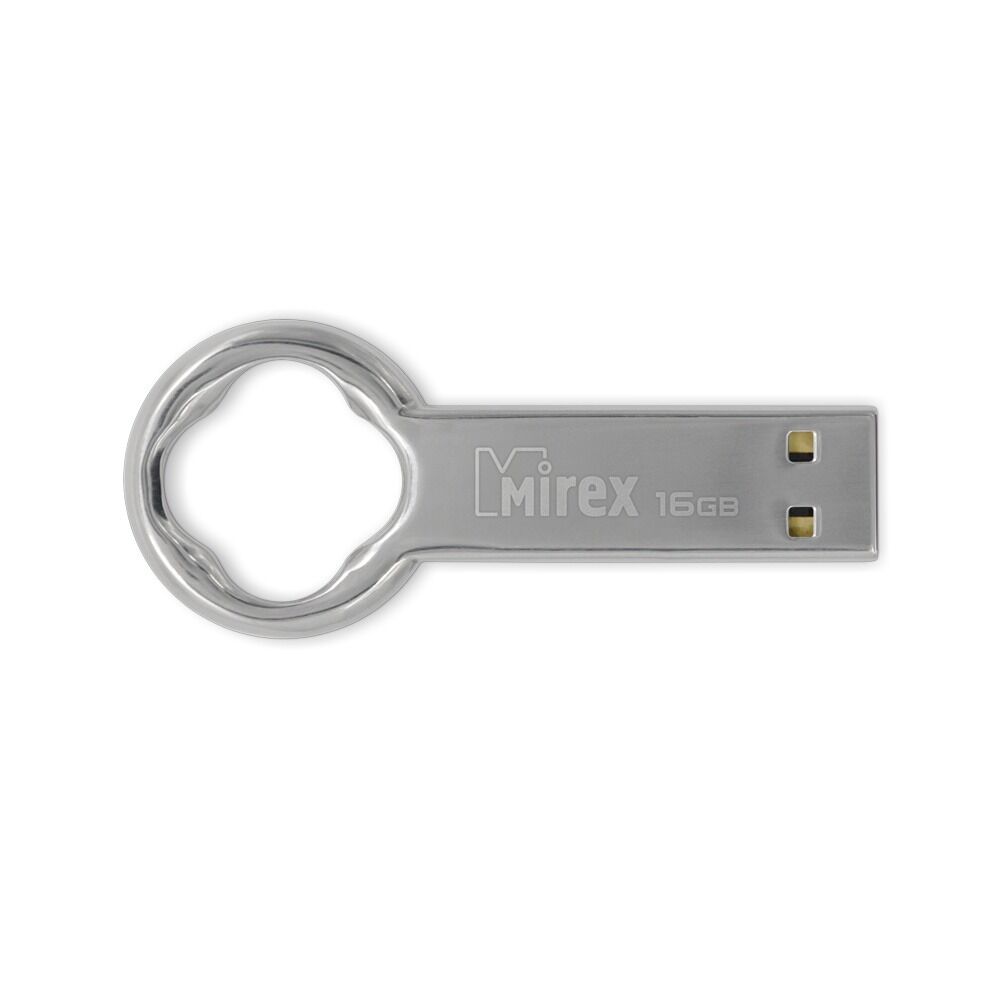 USB 2.0 Flash накопитель 16GB Mirex Round Key (круглый ключ) 2