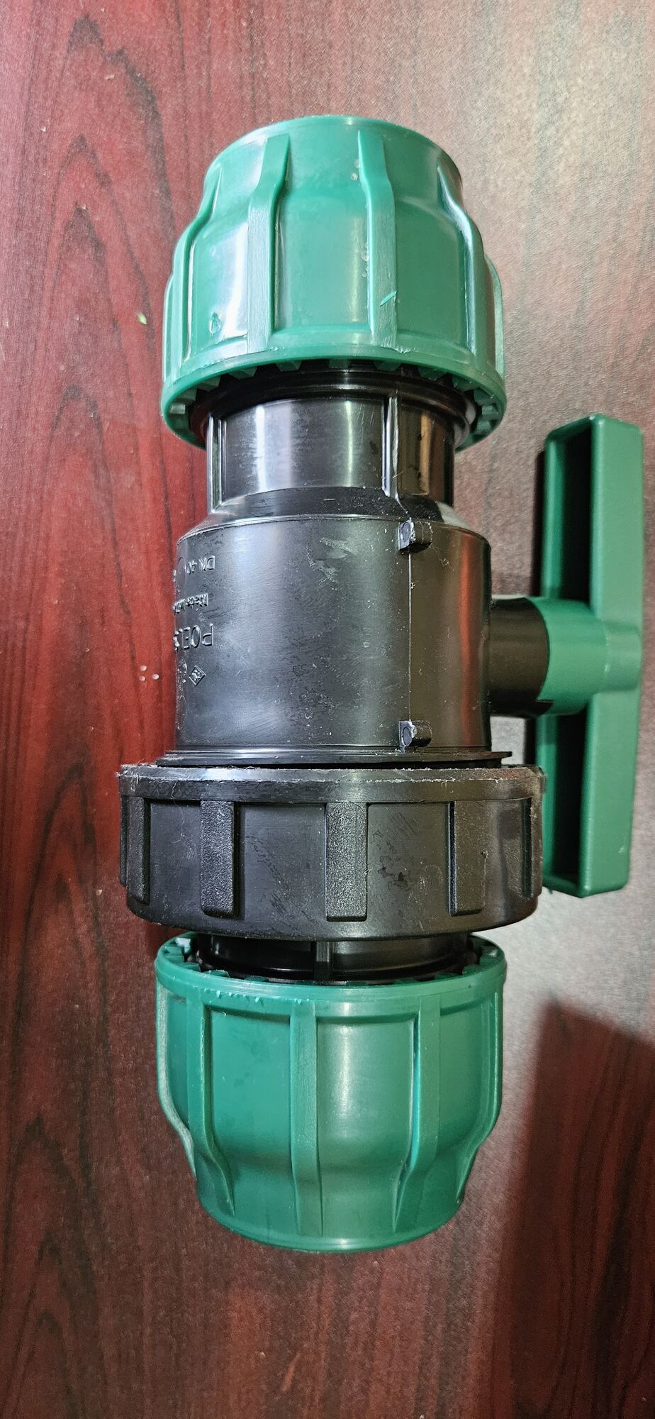 Клапан компрессионный 50 x 50 зеленый