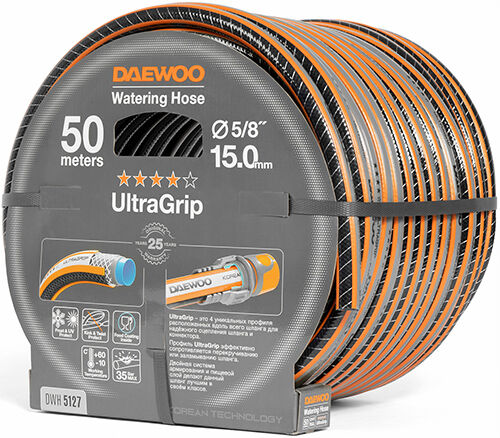 Шланг Daewoo Power Products UltraGrip диаметром 5/8 (15мм) длина 50 метров