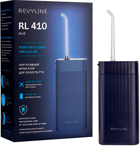 Портативный ирригатор Revyline RL 410, синий RL 410 синий