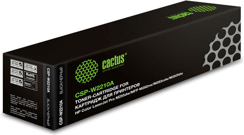 Картридж лазерный Cactus (CSP-W2210A) для HP M255/MFP M282/M283, черный, ресурс 1350 страниц (CSP-W2210A) для HP M255/MF