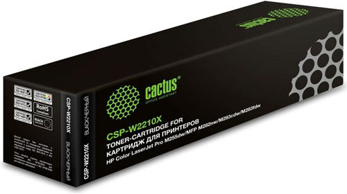Картридж лазерный Cactus (CSP-W2210X) для HP M255/MFP M282/M283, черный, ресурс 3150 страниц (CSP-W2210X) для HP M255/MF
