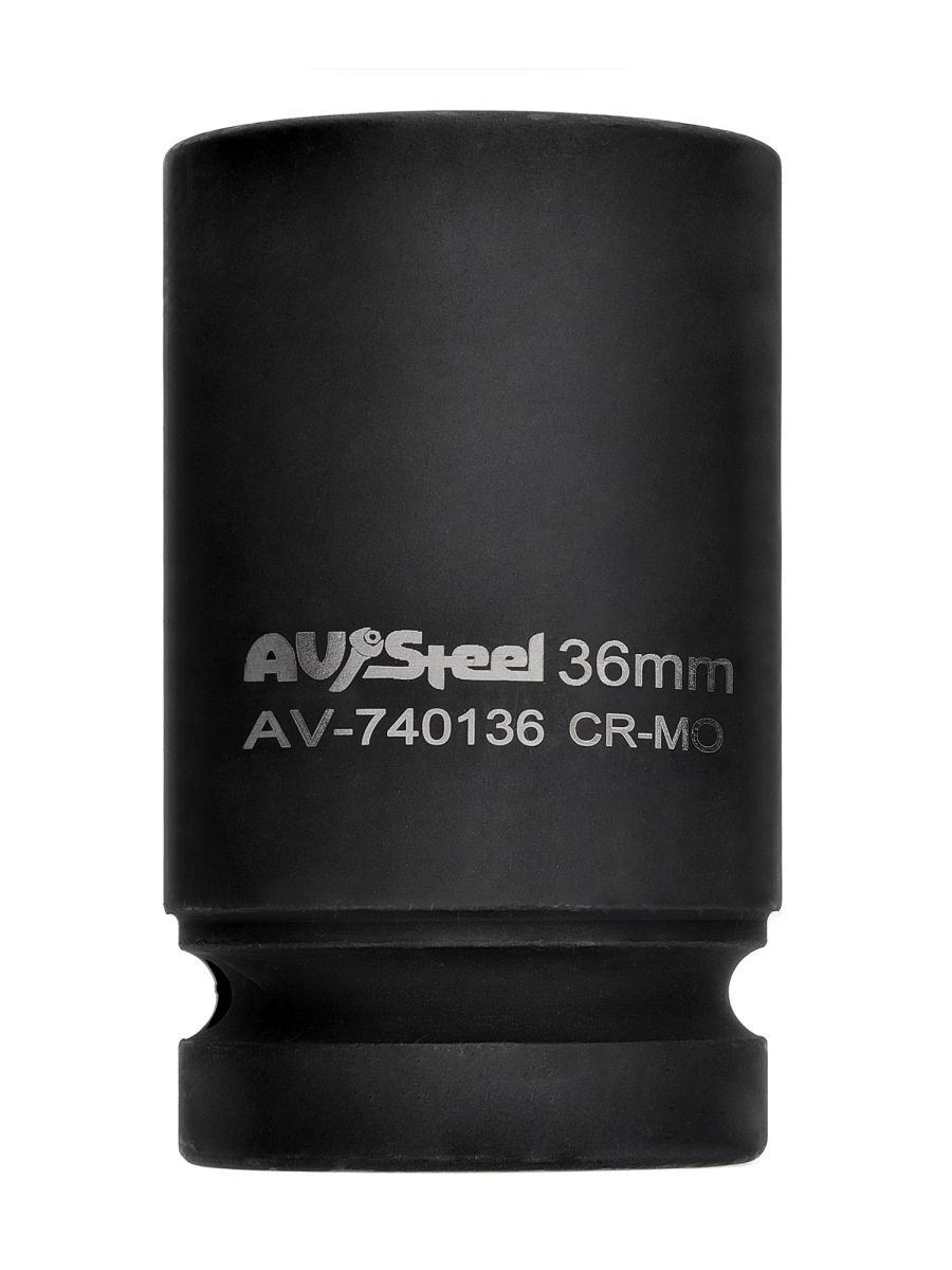 AV Steel Головка ударная удлиненная AV Steel AV-740136, 6-гр., 1", 36мм