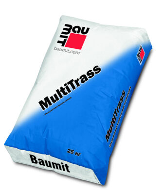 Шпатлевка Baumit MultiTrass,25кг