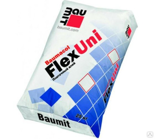 Плиточный клей тонкослойный эластичный Baumacol FlexUni 25 кг Baumit 