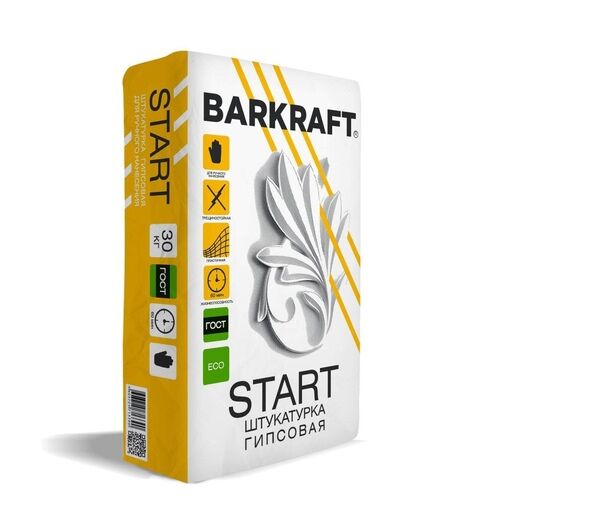 Штукатурка BARKRAFT PH START, 30 кг (49шт)