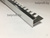 F-образный профиль для плитки и ступеней 12 мм, серебро ГЛЯНЕЦ 270 см #1