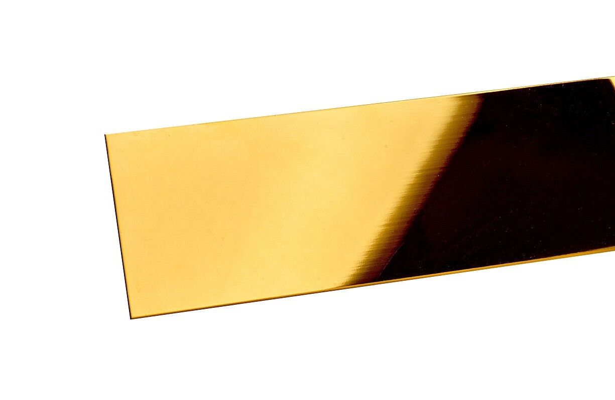 Полоса из нержавеющей стали ширина 40мм длина 300см золото ГЛЯНЕЦ