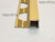 П-образный профиль для плитки 10 мм, цвет ЗОЛОТО МАТОВОЕ, 270 см #3